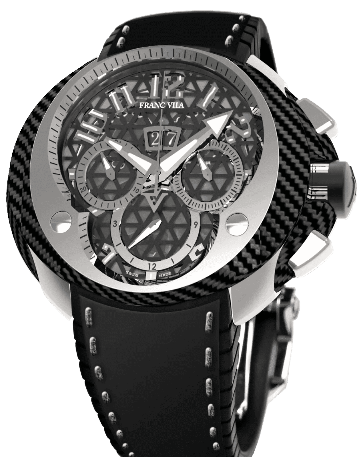 Cobra Arabesque Grand Date Silver